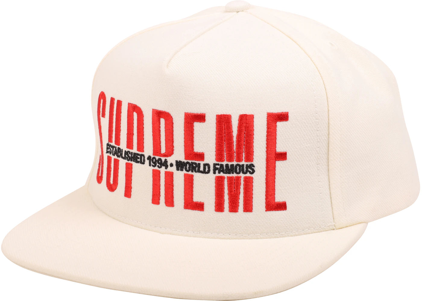 Supreme Global 5-Panel White