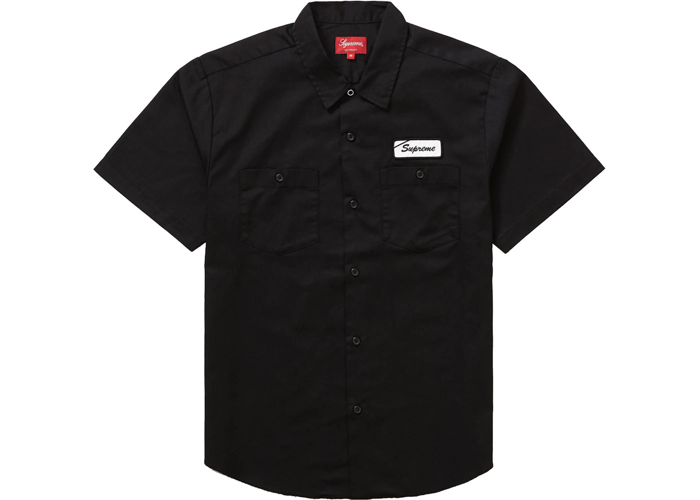 Supreme God's Favorite S/S Work Shirt Black