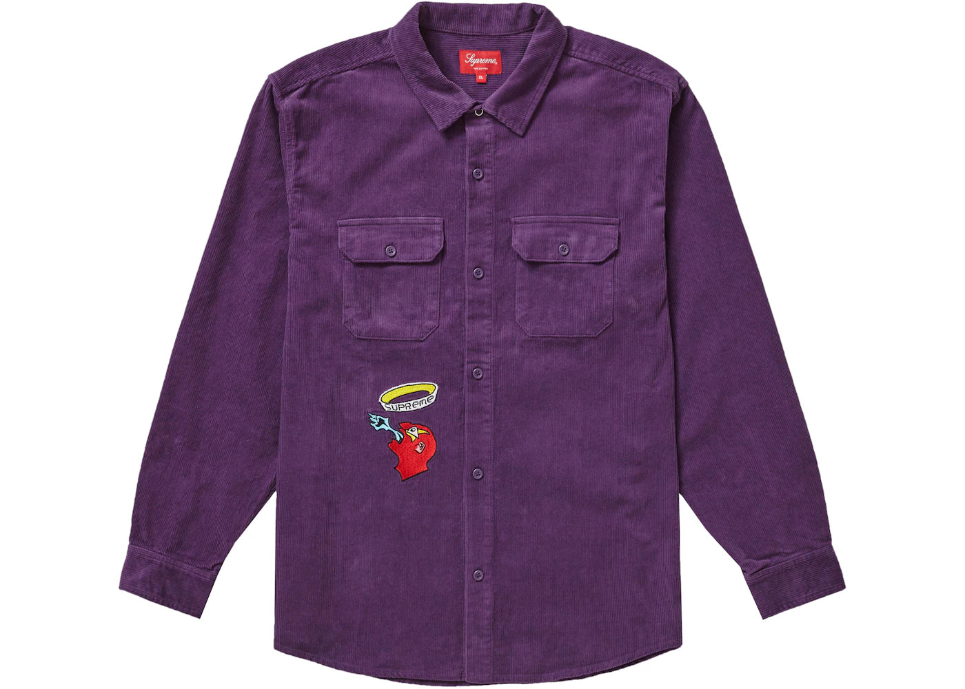 Supreme Gonz Corduroy Work Shirt Purple