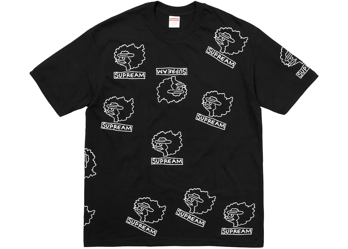 Supreme Gonz Heads Tee Black