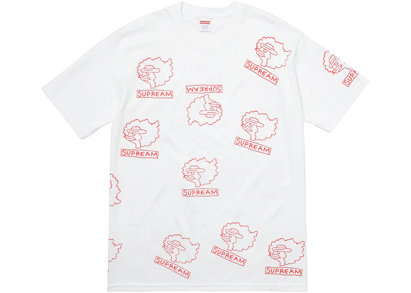 Supreme Gonz Heads Tee White
