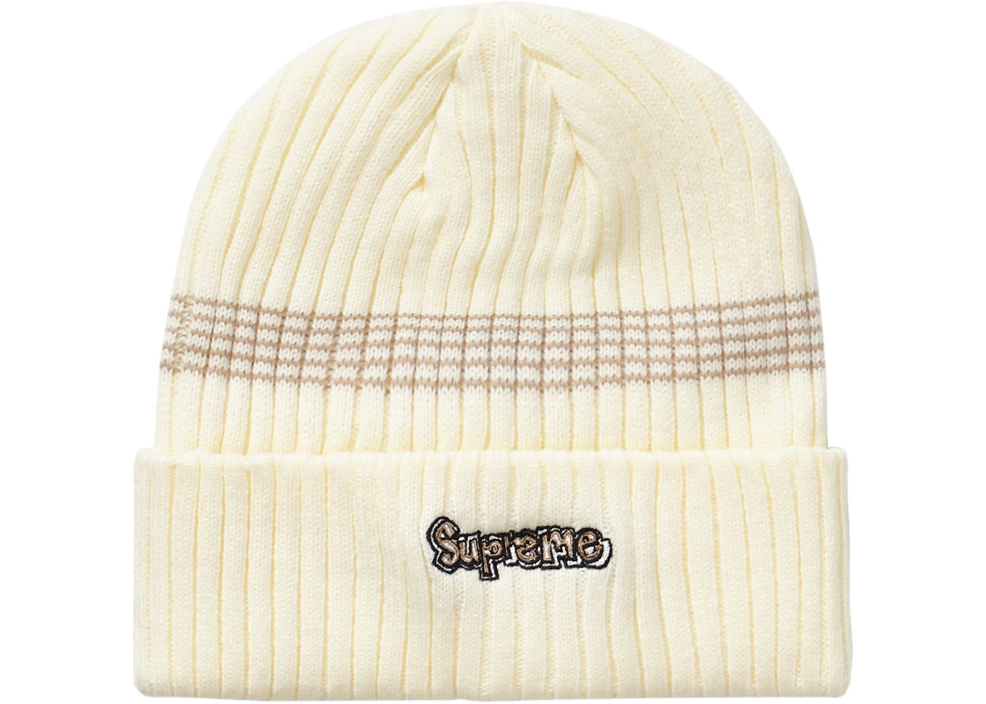 Supreme Gonz Logo Beanie Cream