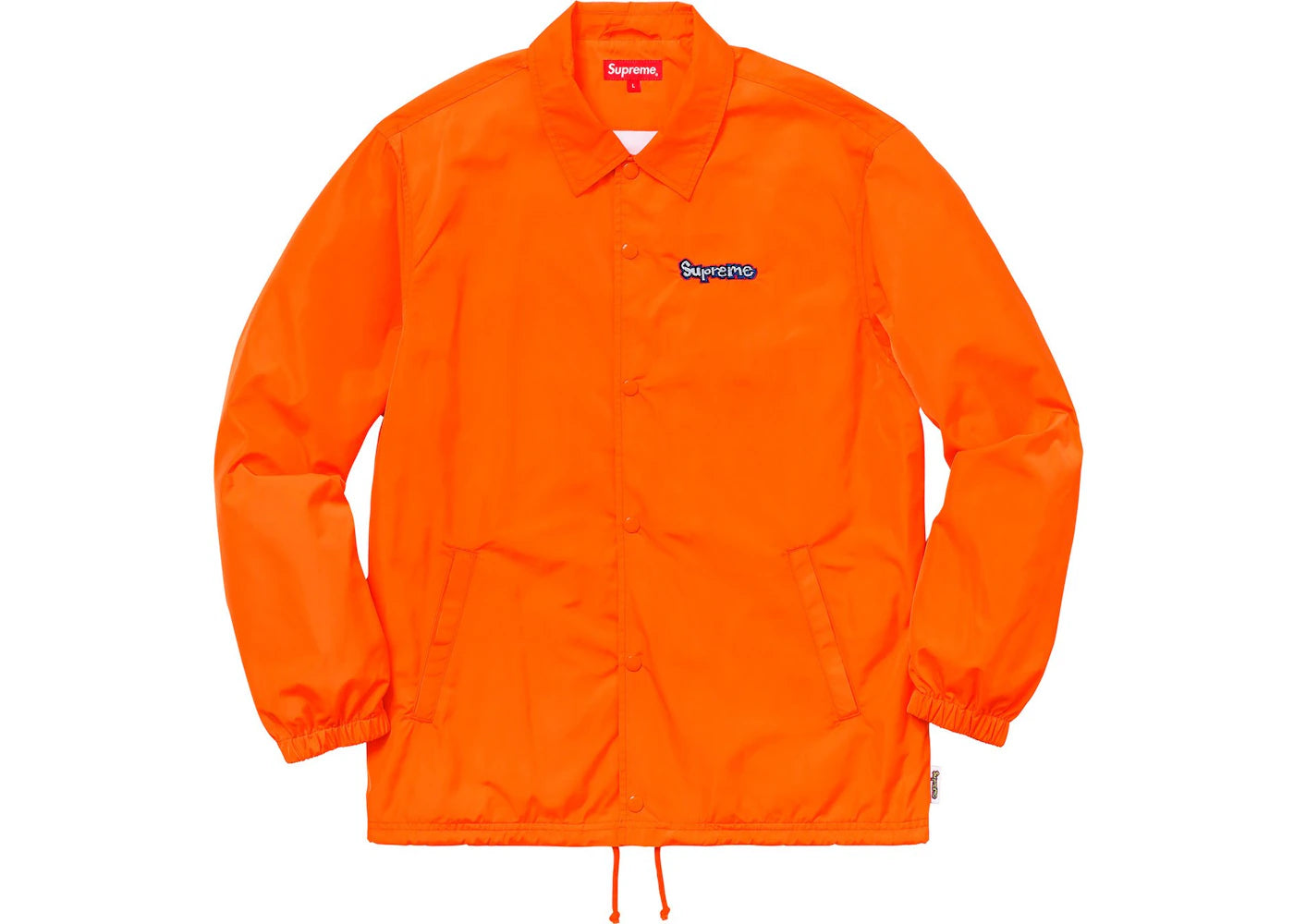 Supreme Gonz Logo Coaches Jacket Orange