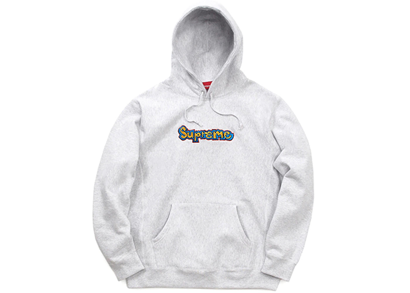 Supreme Gonz Logo Hooded Sweatshirt Ash Grey