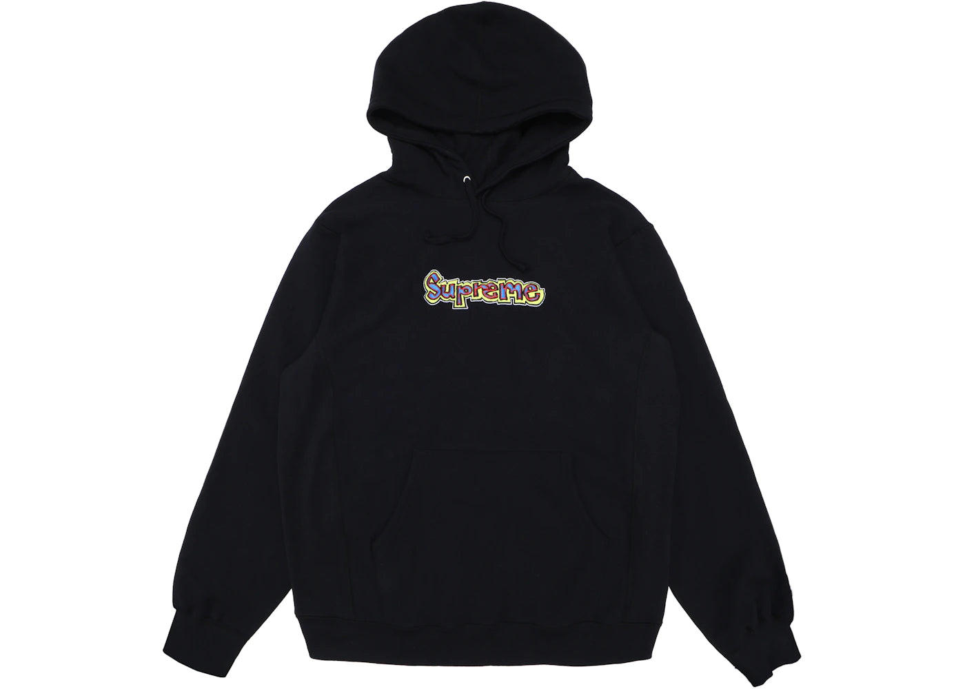 Supreme Gonz Logo Hooded Sweatshirt Black