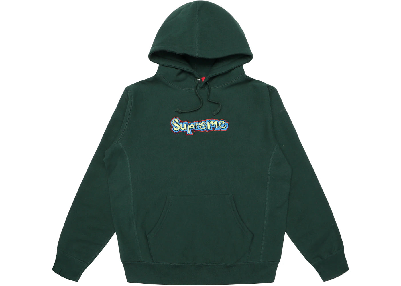 Supreme Gonz Logo Hooded Sweatshirt Dark Green