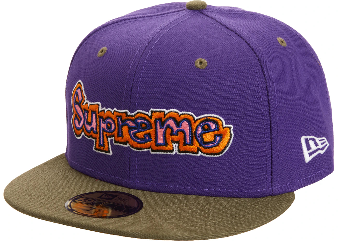 Supreme Gonz Logo New Era Purple