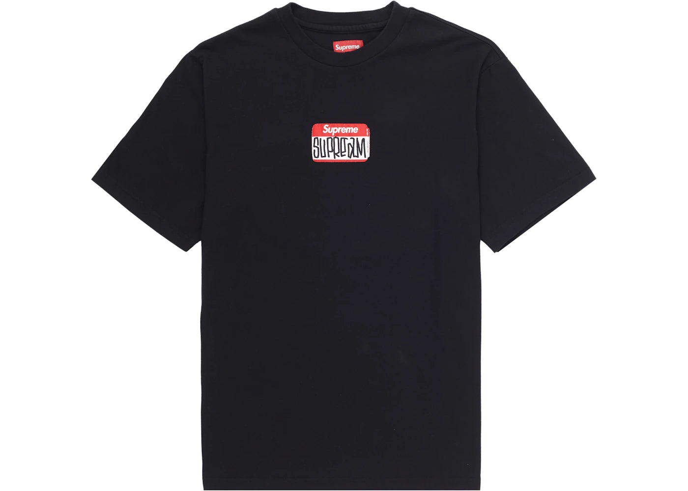 Supreme Gonz Nametag S/S Tee Black