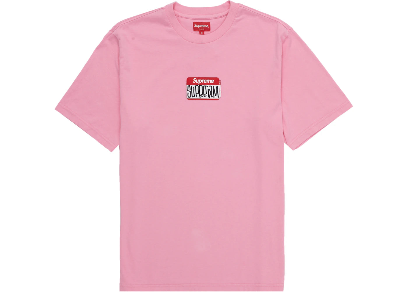 Supreme Gonz Nametag S/S Tee Pink