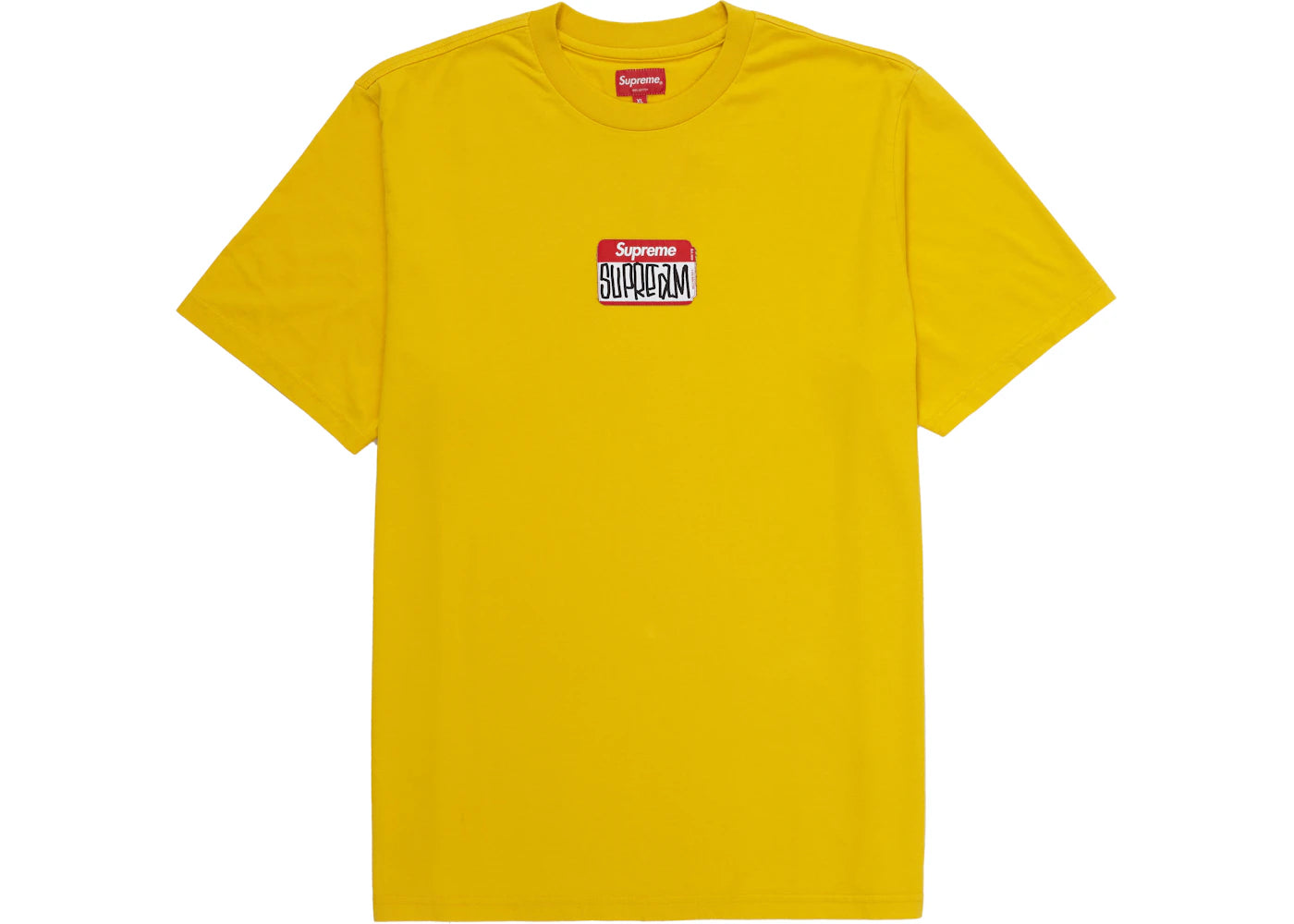 Supreme Gonz Nametag S/S Tee Yellow