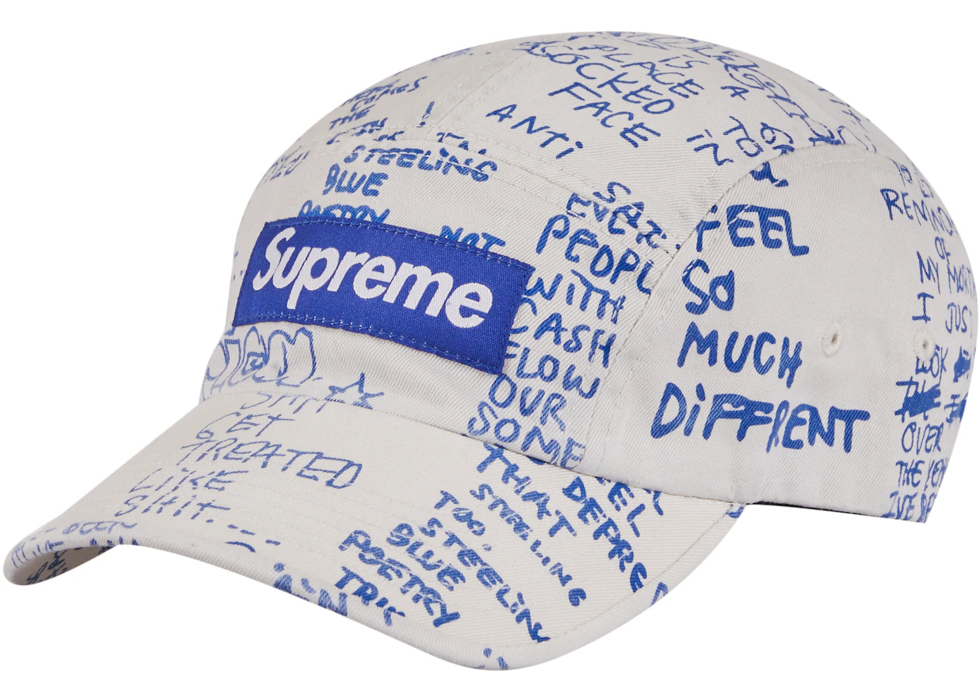 Supreme Gonz Poems Camp Cap White