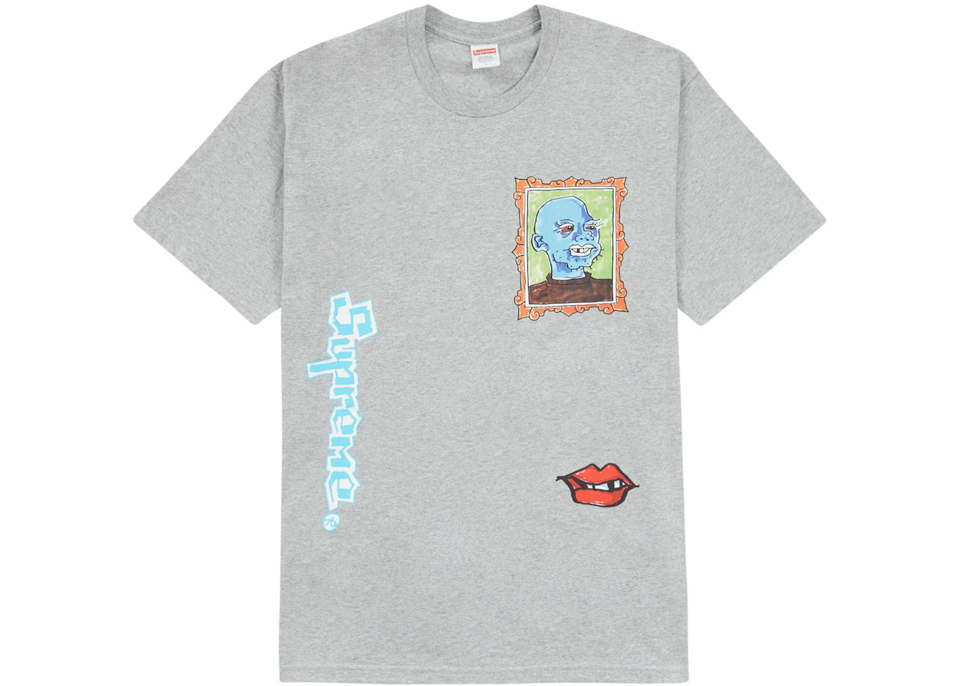 Supreme Gonz Portrait Tee Heather Grey