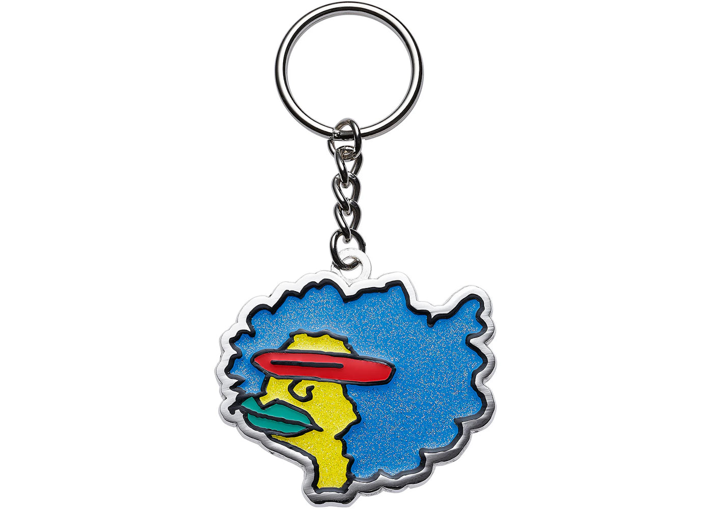 Supreme Gonz Ramm Keychain Blue