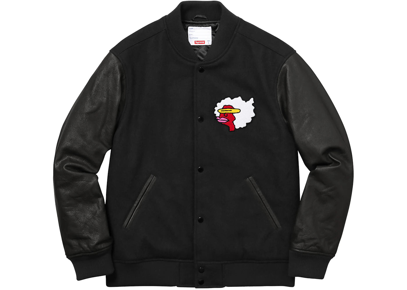 Supreme Gonz Ramm Varsity Jacket Black