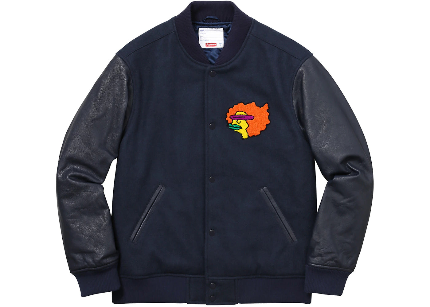 Supreme Gonz Ramm Varsity Jacket Navy