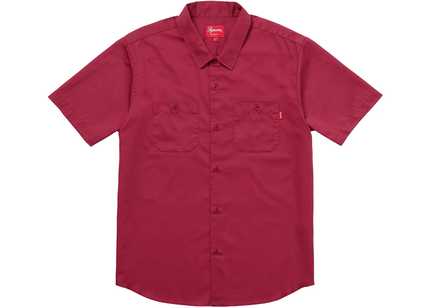 Supreme Gonz Ramm Work Shirt Light Burgundy