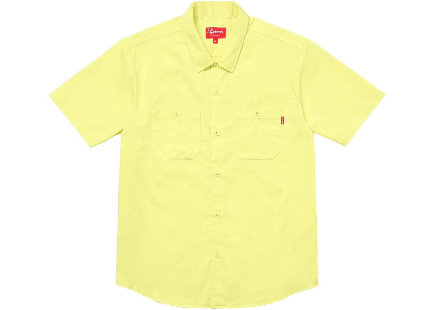 Supreme Gonz Ramm Work Shirt Light Yellow
