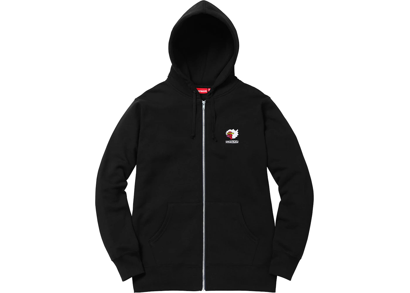 Supreme Gonz Ramm Zip Up Sweatshirt Black