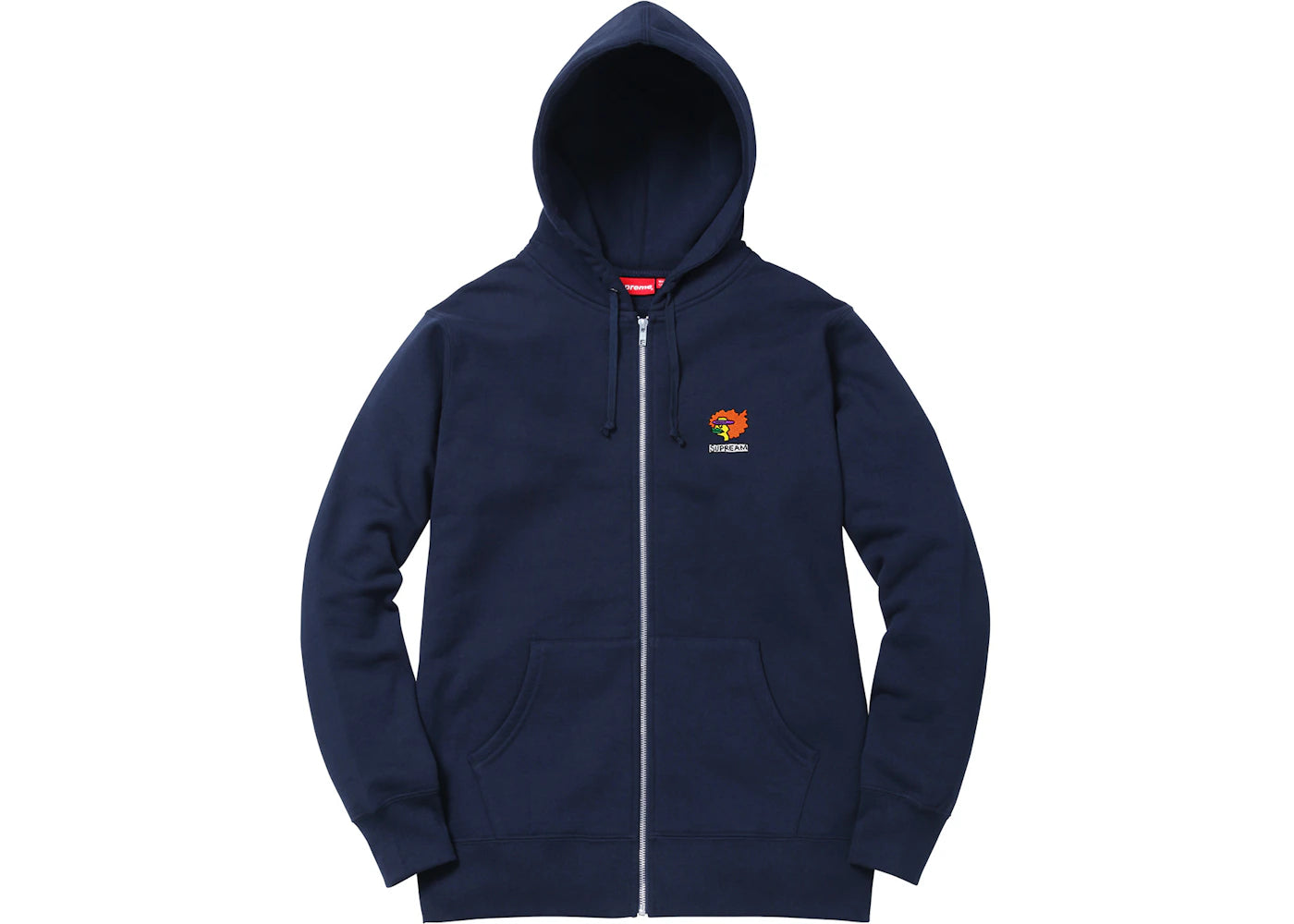 Supreme Gonz Ramm Zip Up Sweatshirt Navy