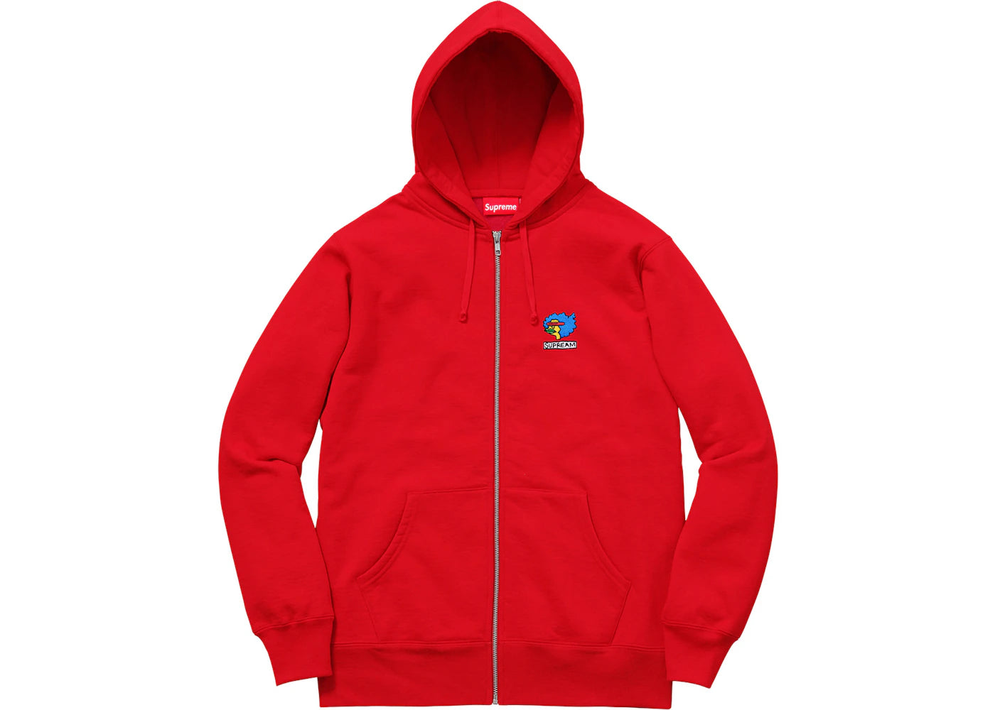 Supreme Gonz Ramm Zip Up Sweatshirt Red