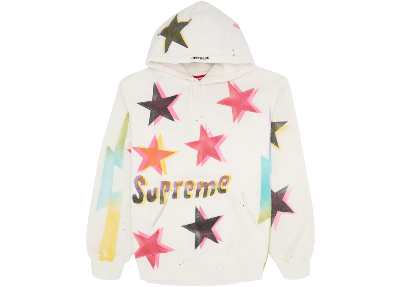 Supreme Gonz Stars Hooded Sweatshirt White