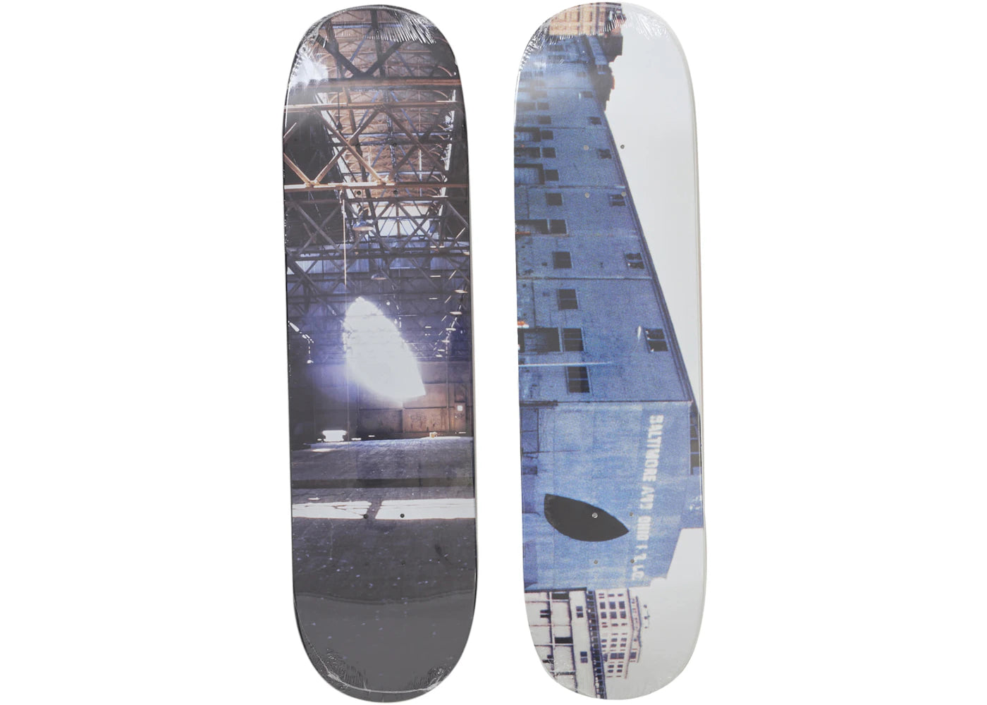 Supreme Gordon Matta Clark Skateboard Deck Set Multicolor