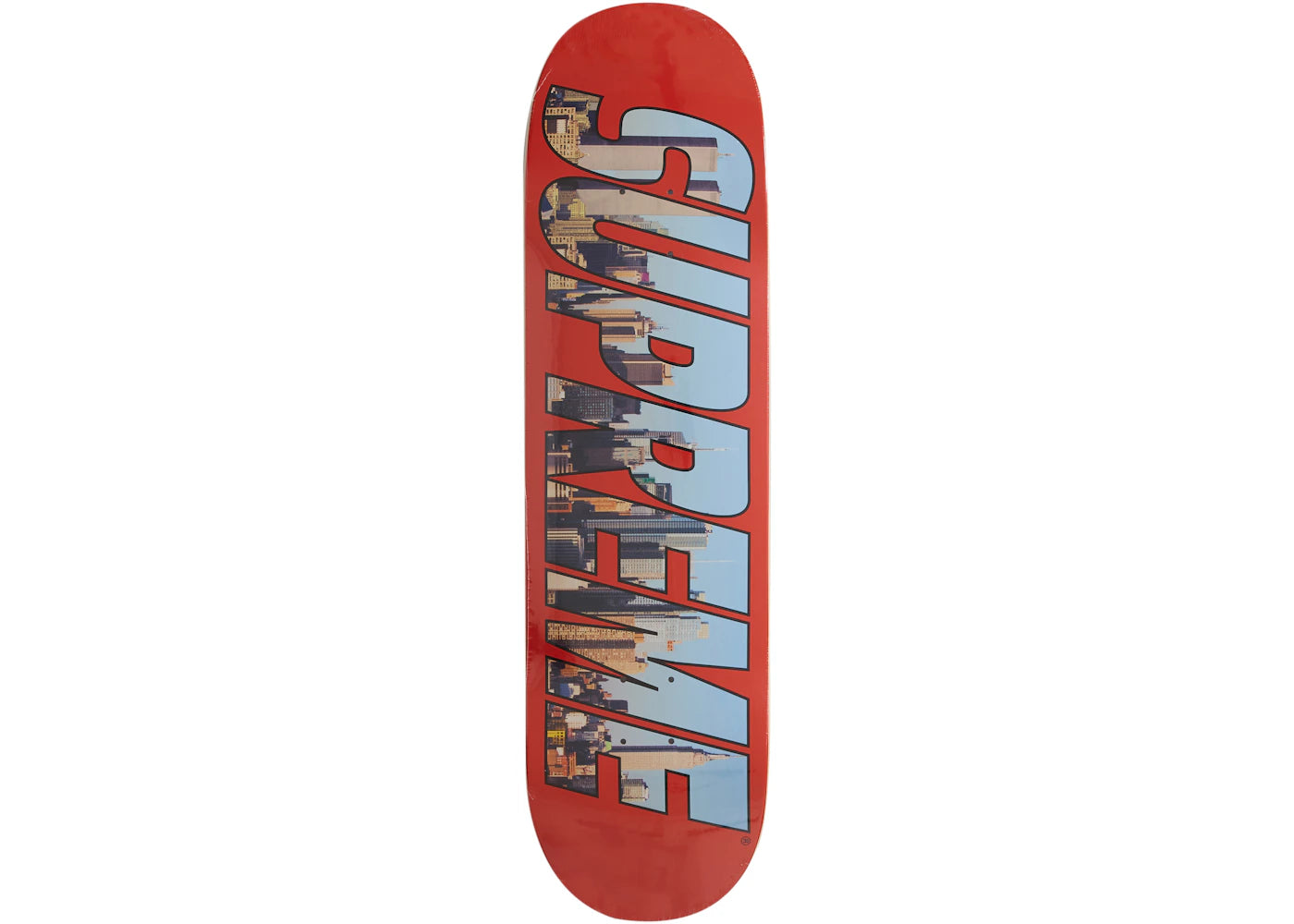 Supreme Gotham Skateboard Deck Red