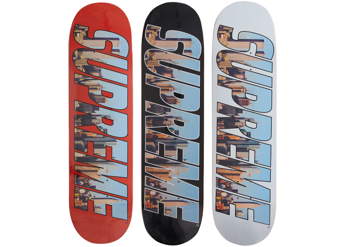 Supreme Gotham Skateboard Deck Set Multicolor