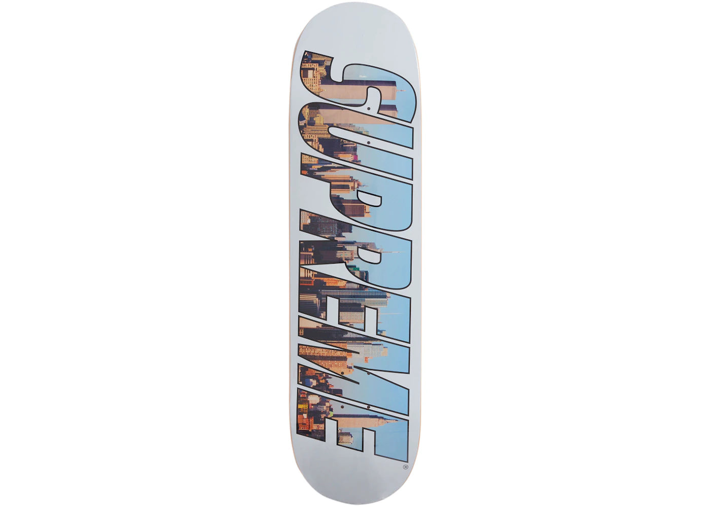 Supreme Gotham Skateboard Deck White