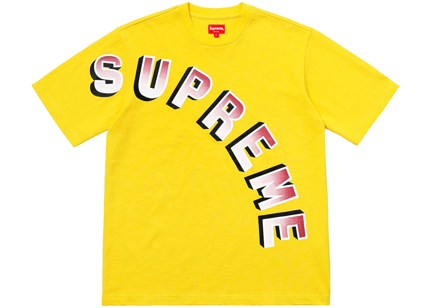 Supreme Gradient Arc Top Dark Yellow