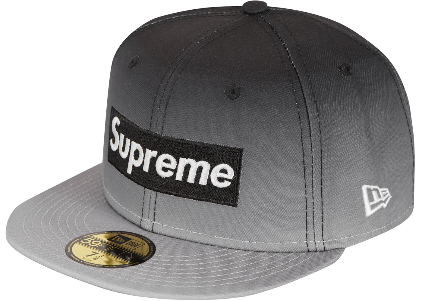 Supreme Gradient Box Logo New Era Black
