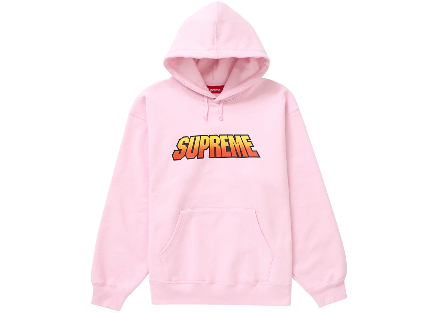 Supreme Gradient Hooded Sweatshirt Light Pink