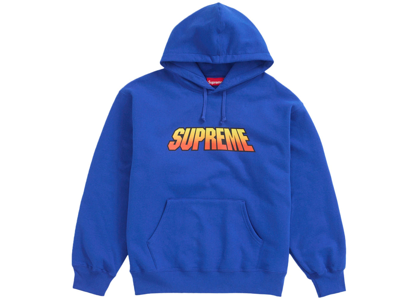 Supreme Gradient Hooded Sweatshirt Royal