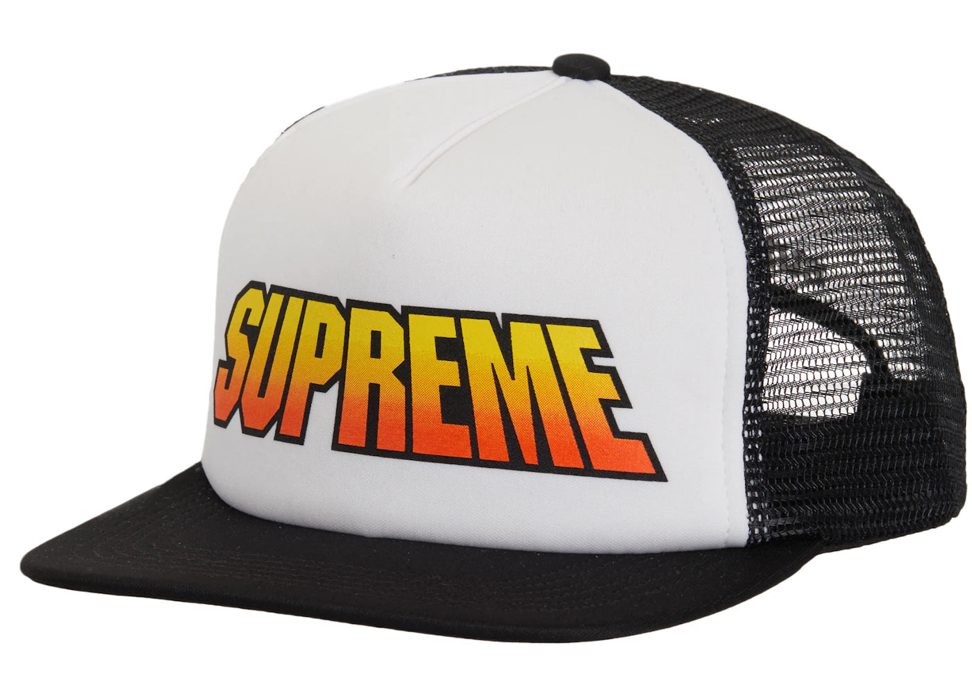 Supreme Gradient Mesh Back 5-Panel Black