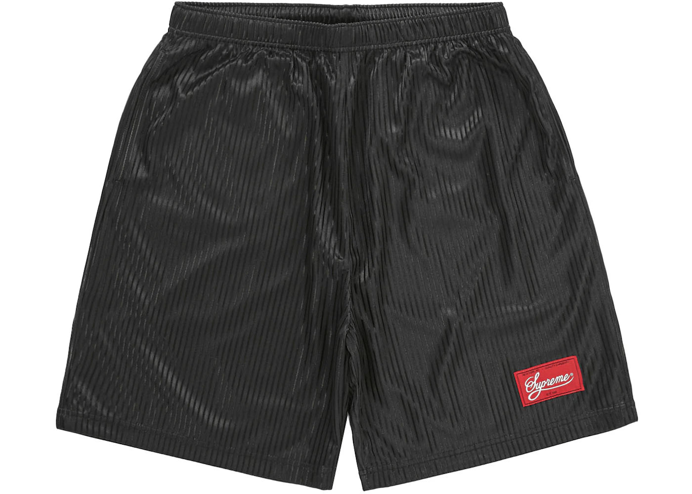 Supreme Gradient Mesh Stripe Short Black