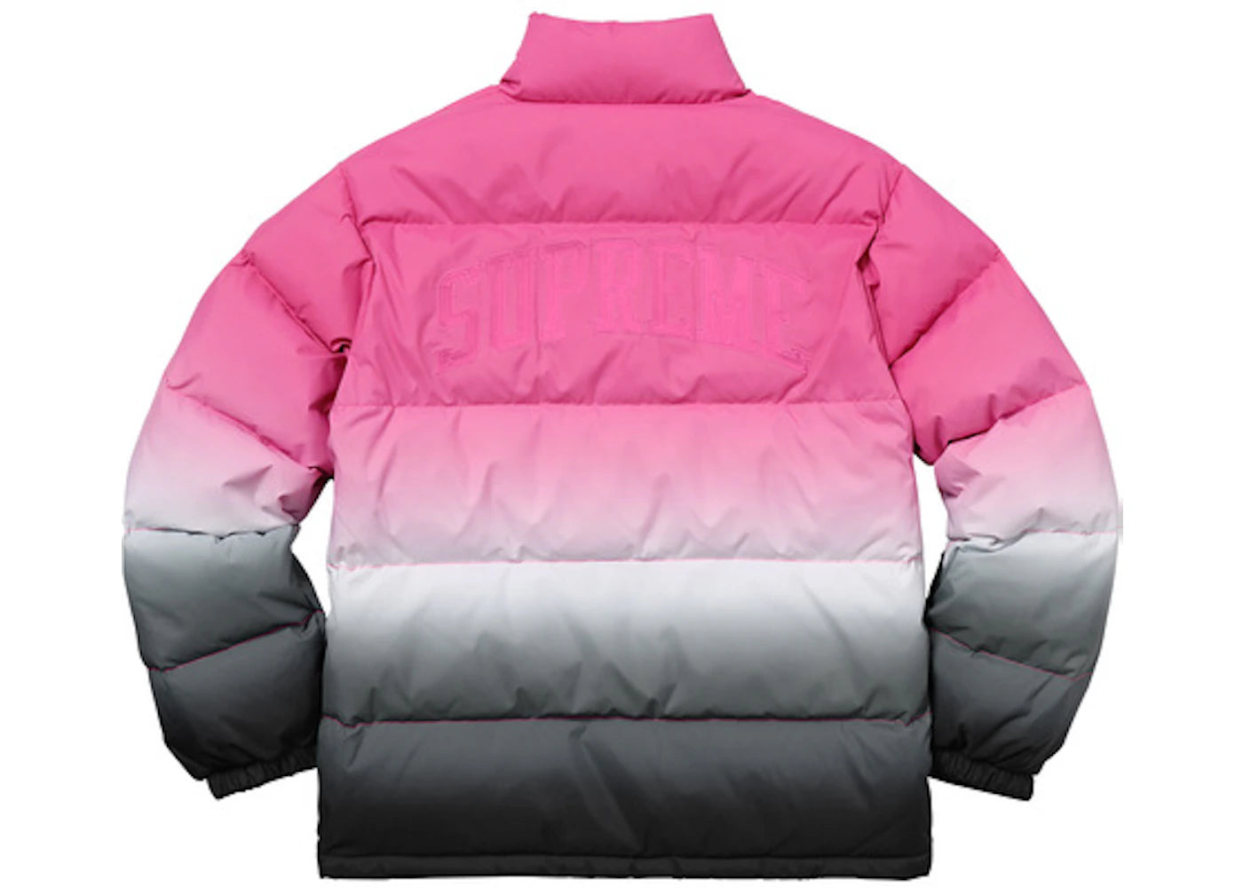 Supreme Gradient Puffy Jacket Pink