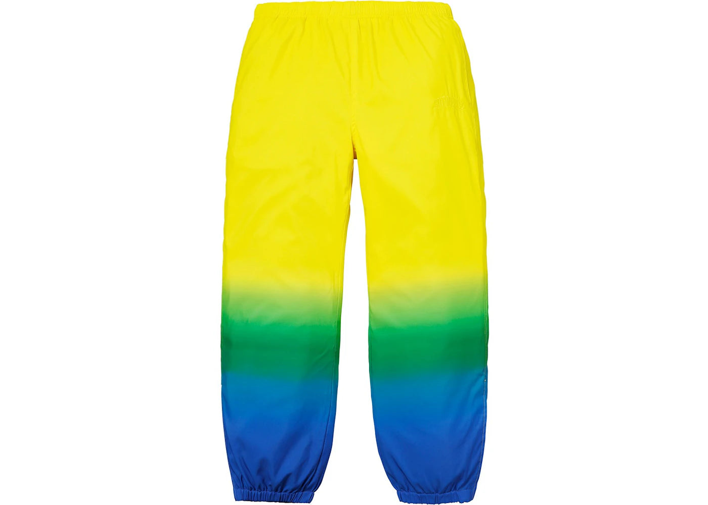 Supreme Gradient Track Pant Yellow