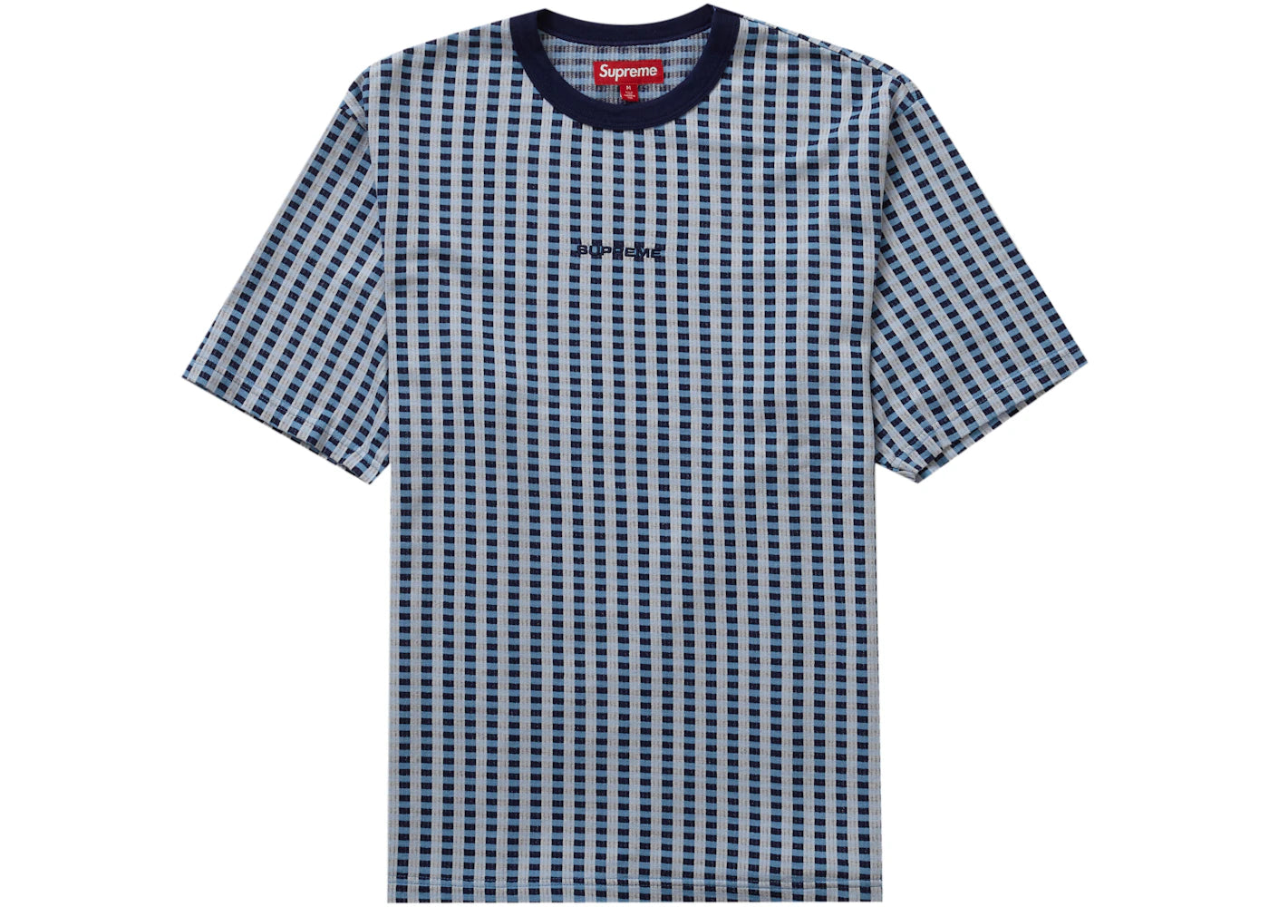 Supreme Grid Jacquard S/S Top (FW23) Blue