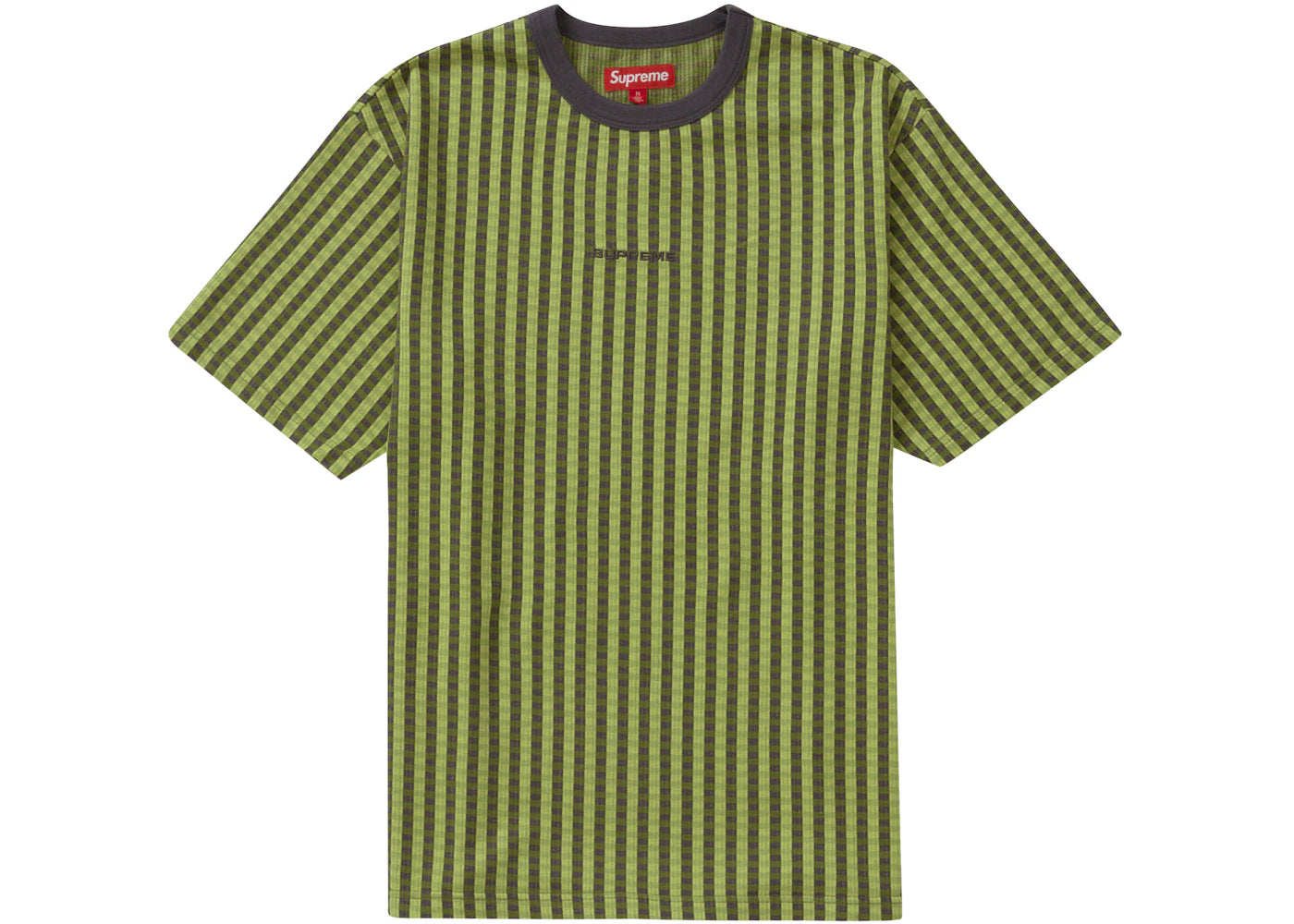 Supreme Grid Jacquard S/S Top (FW23) Green