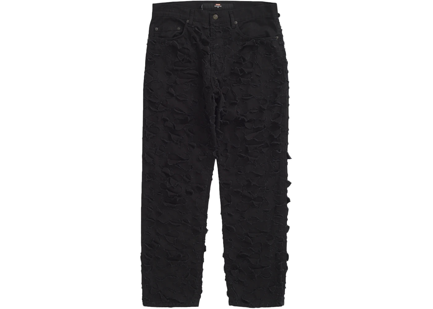 Supreme Griffin 5-Pocket Jean Black