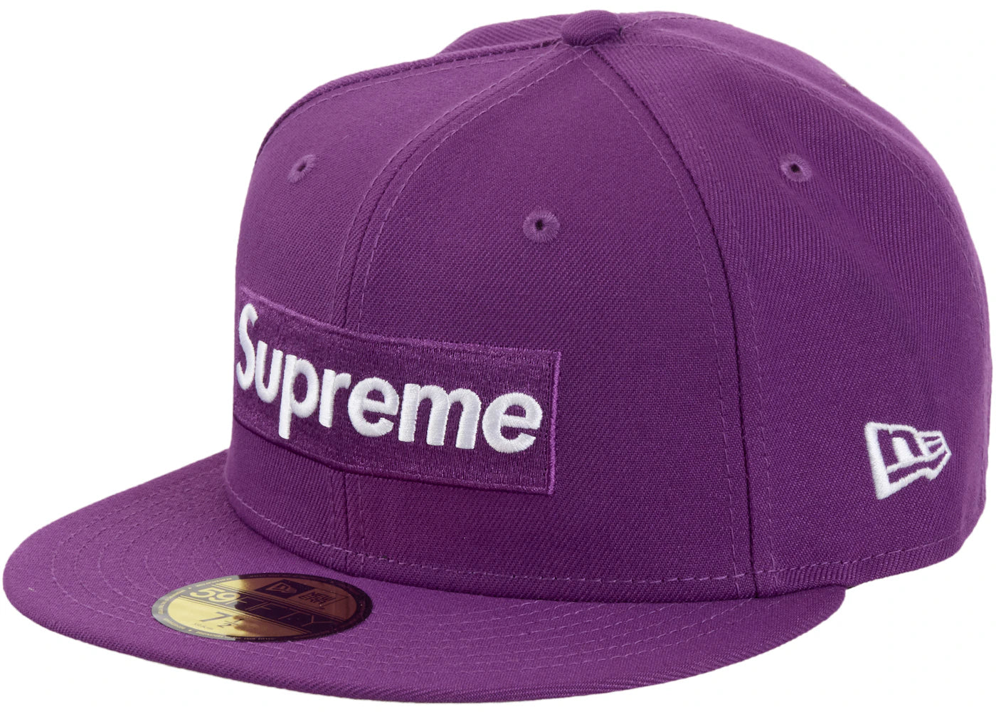 Supreme Grinch Box Logo New Era 59Fifty Fitted Cap Purple