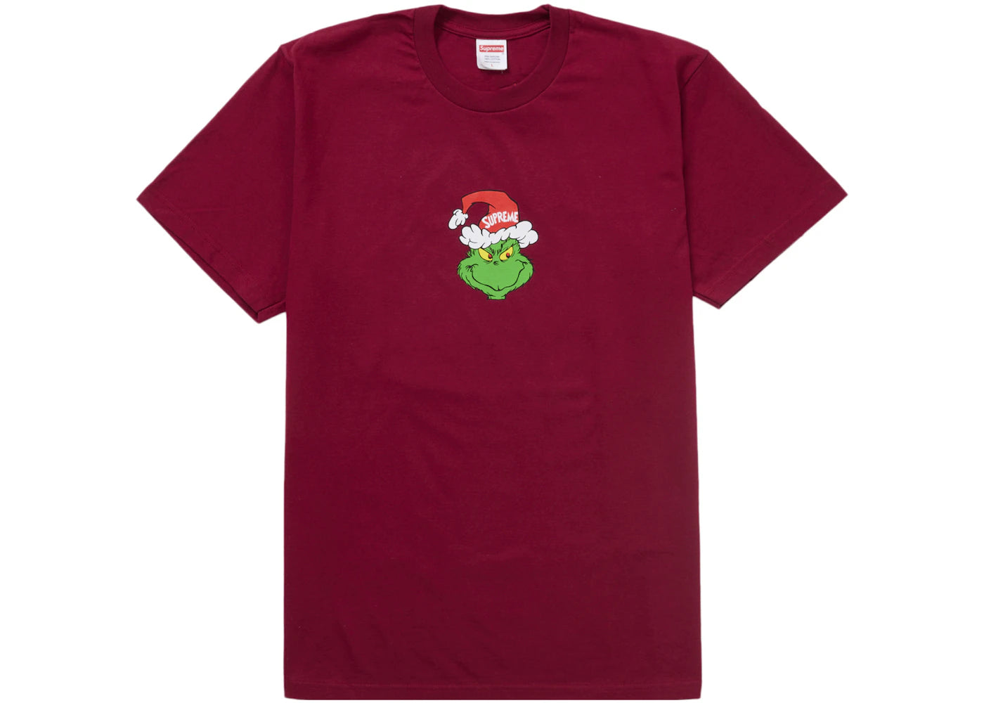 Supreme Grinch Tee Cardinal