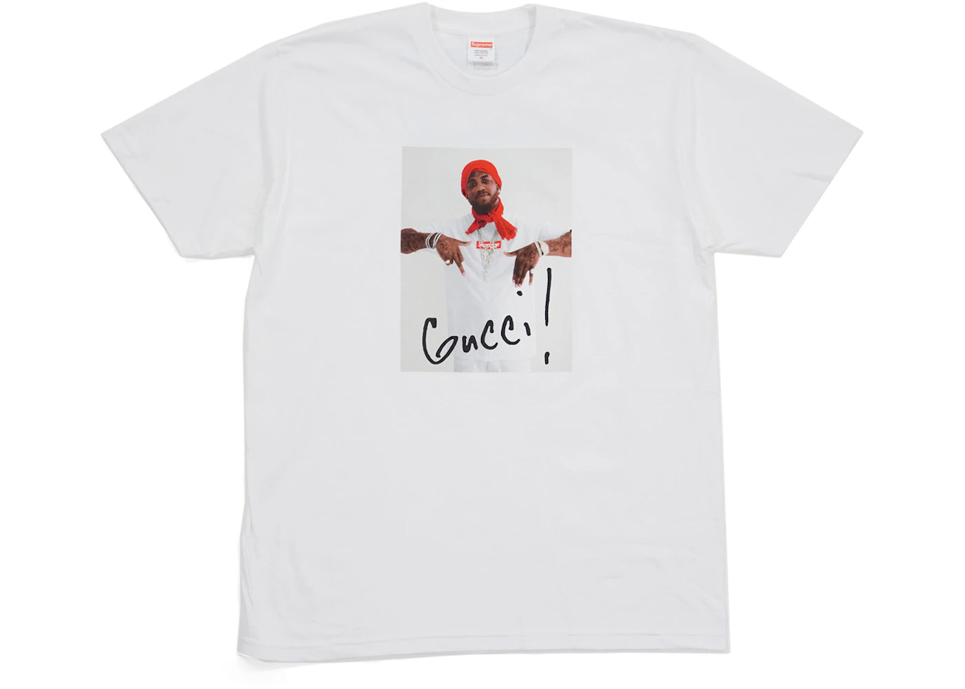 Supreme Gucci Mane Tee White