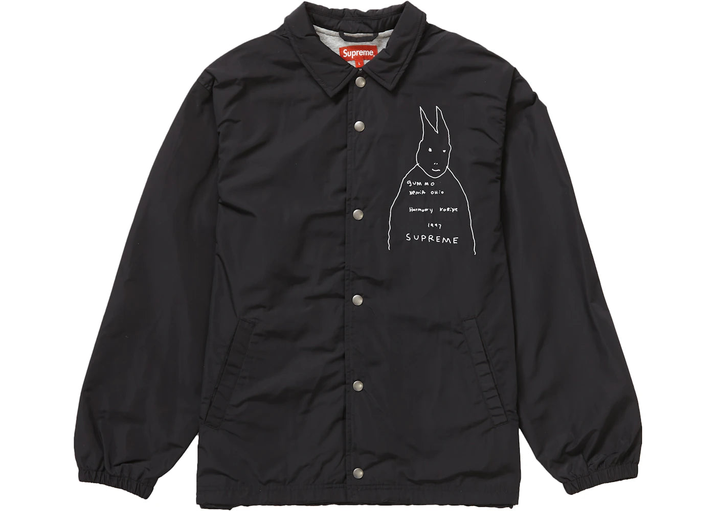 Supreme Gummo Coaches Jacket Black