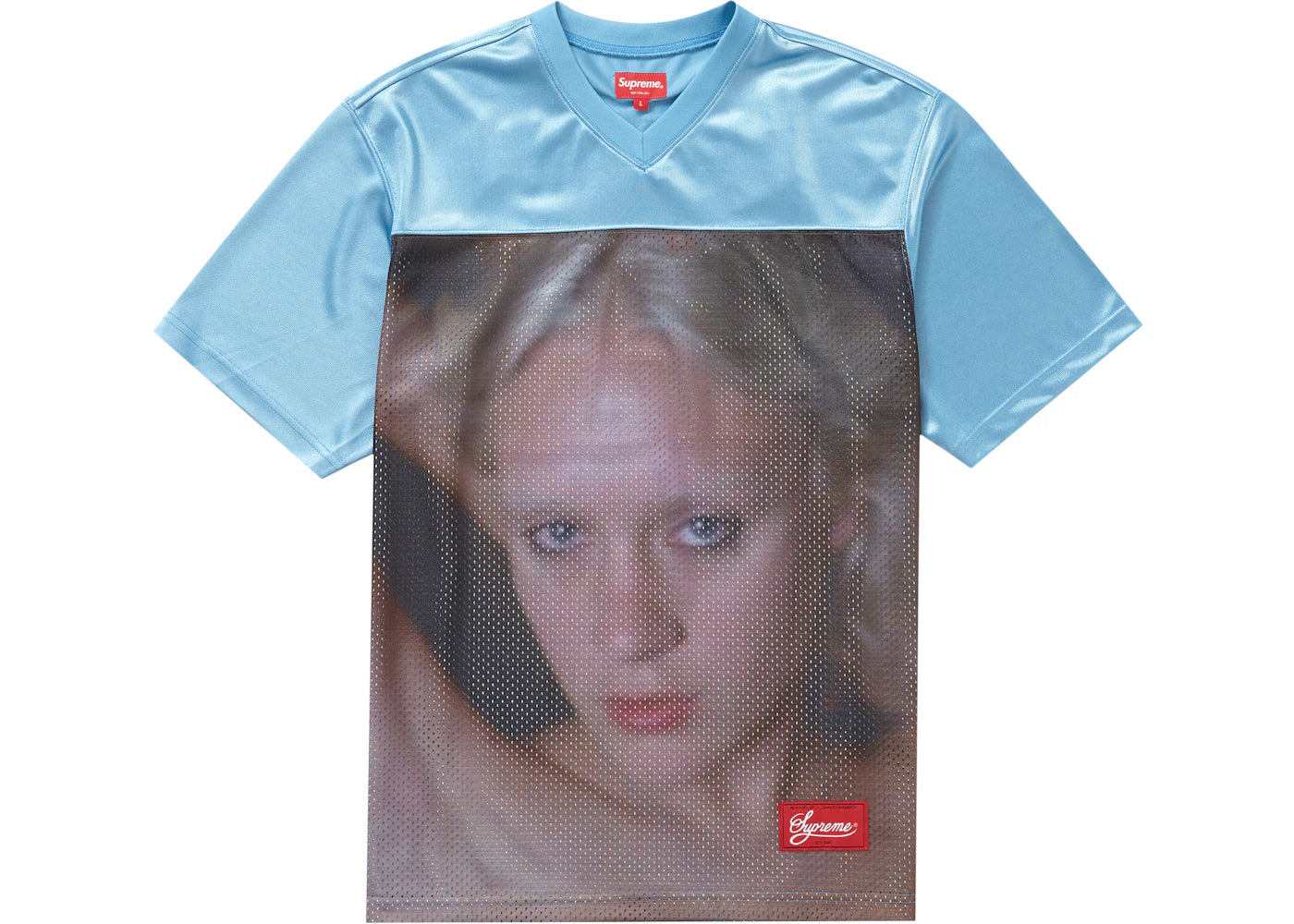 Supreme Gummo Football Top Light Blue