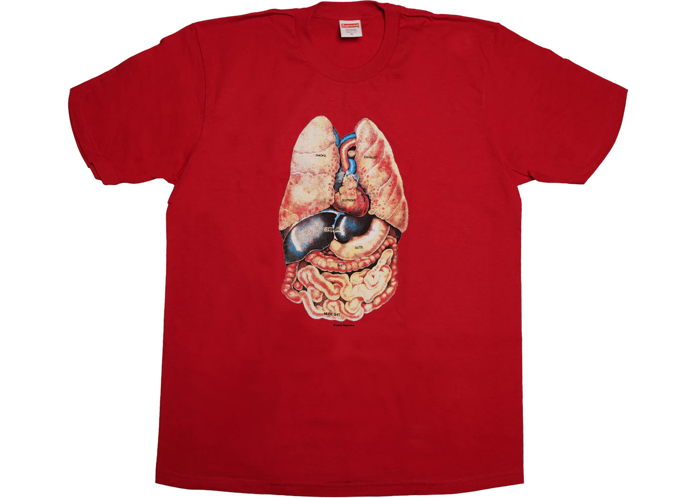 Supreme Guts Tee Red