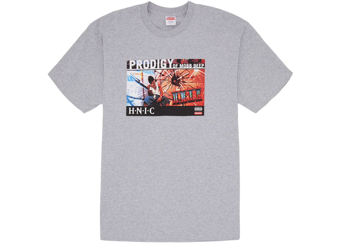 Supreme HNIC Tee Heather Grey