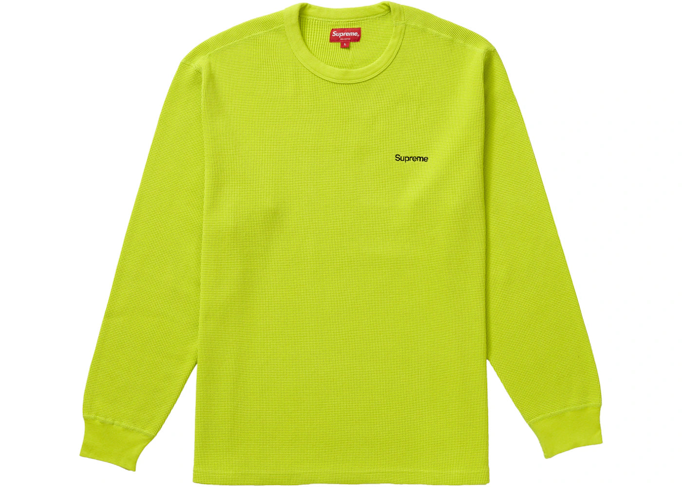 Supreme HQ Waffle Thermal Acid Green