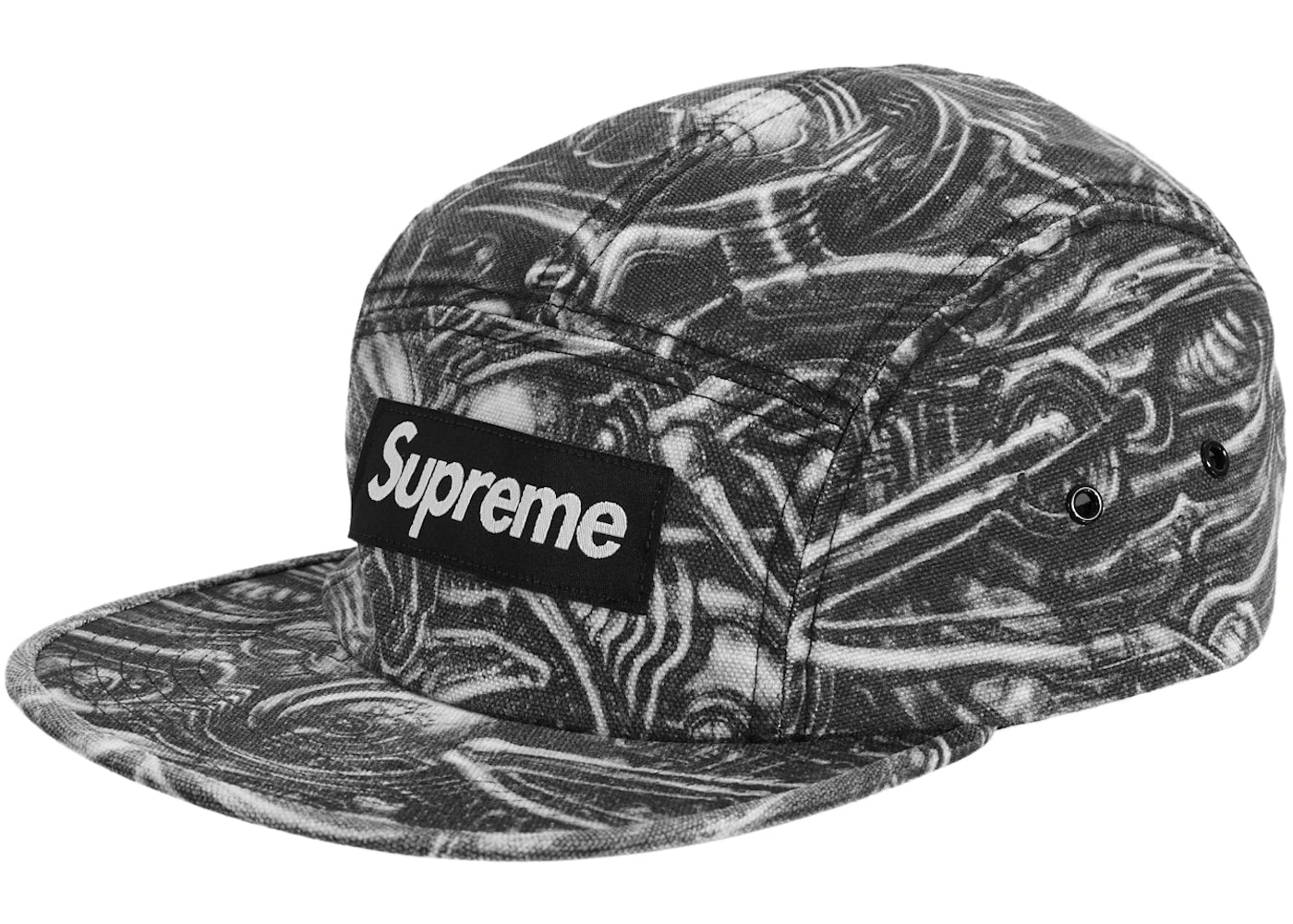 Supreme H.R. Giger Camp Cap Black
