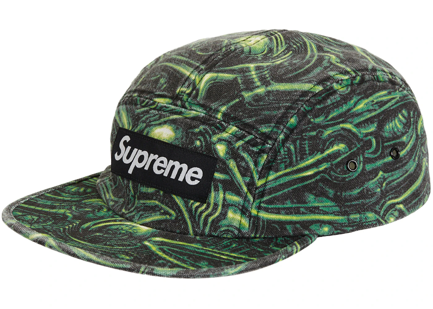 Supreme H.R. Giger Camp Cap Green